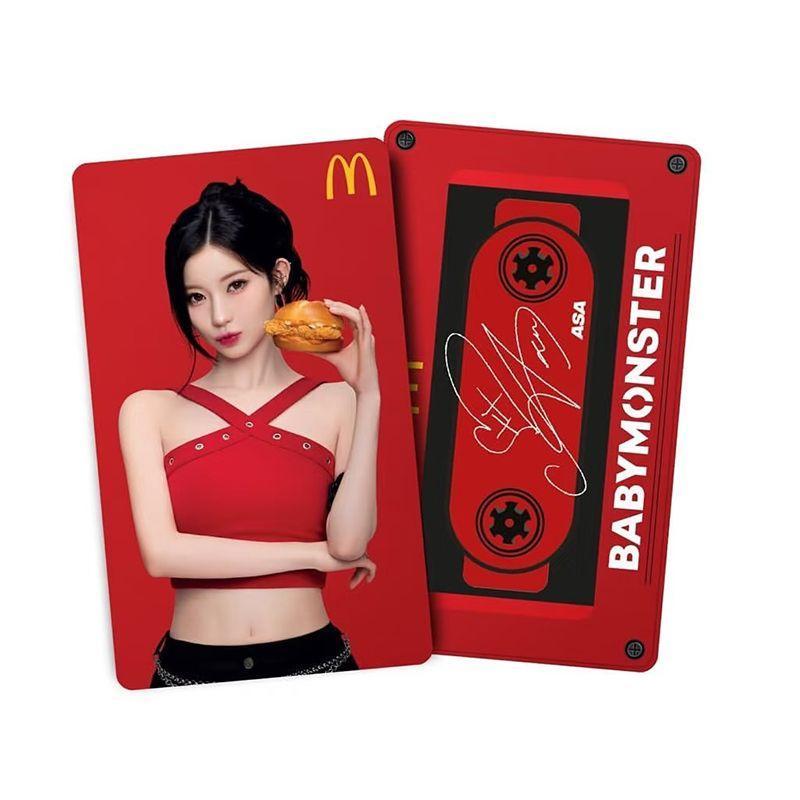 การ์ดรูปภาพ, โปสการ์ด, การ์ดรับรอง, การ์ดสะสม, สินค้าของ Baby Monster และ Zheng Yaxian ที่ผลิตโดย BABYMONSTER x Mai