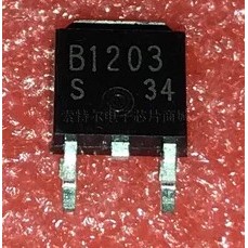 ยี่ห้อใหม่ 2SB1203-S B1203 2SB1203-T Patch TO252 PNP สวิทช์หลอด Triode