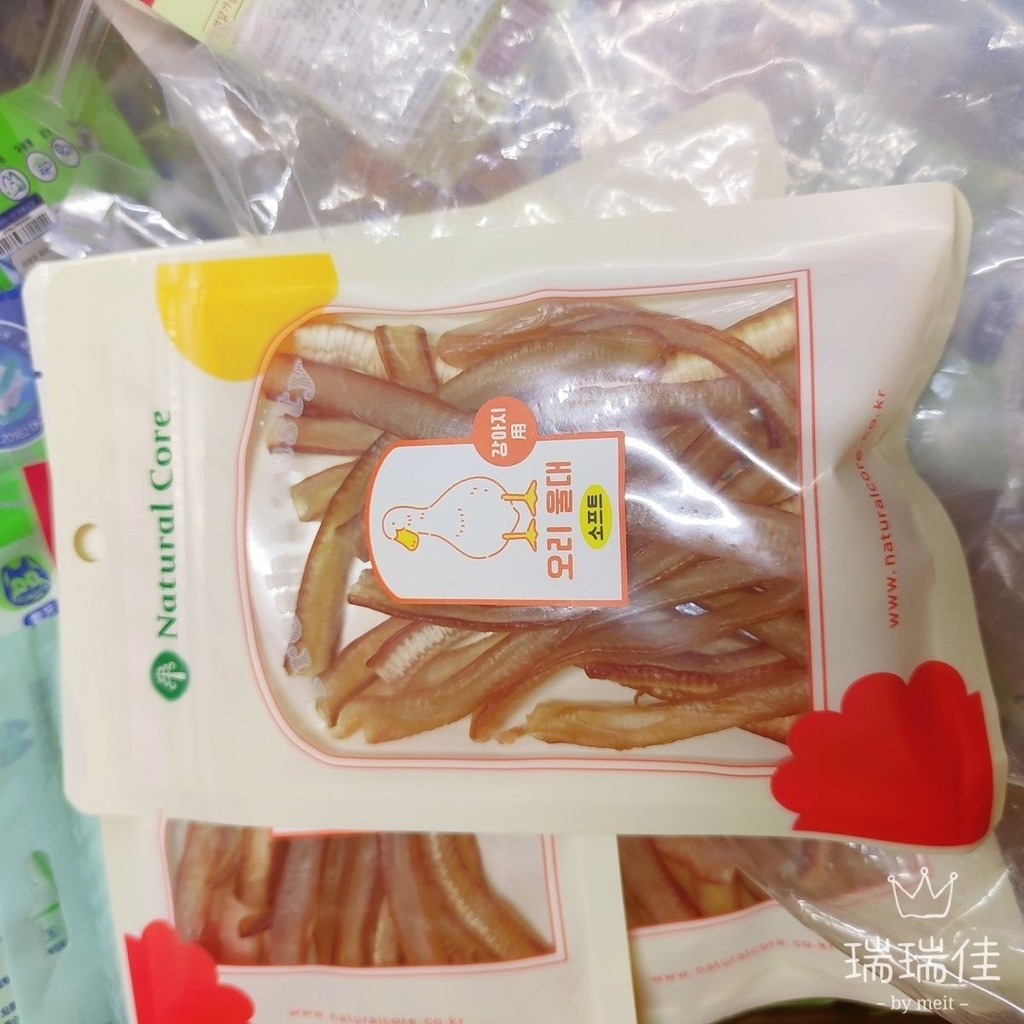 Naturalcore Natural Core Dog Snacks Chicken No Additives Duck Chicken Duckกระดูกอ่อน Duck Trachea Mo