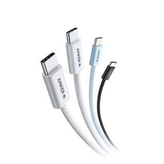 สายชาร์จ Anker Zolo Type C to C Cable 240W USB-C สายชาร์จเร็ว Dirt-Free สำหรับ iPhone 17 / iPad / Galaxy A56 / S26 / S25