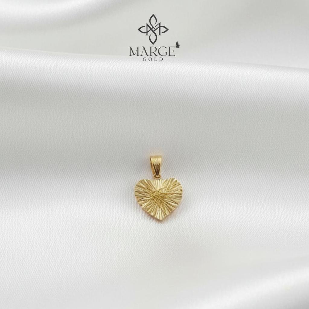 MGOLD จี้หัวใจทองคำอิตาลี | ทอง 18k อิตาลี จำนองได้ | ทองคำสีเหลือง
