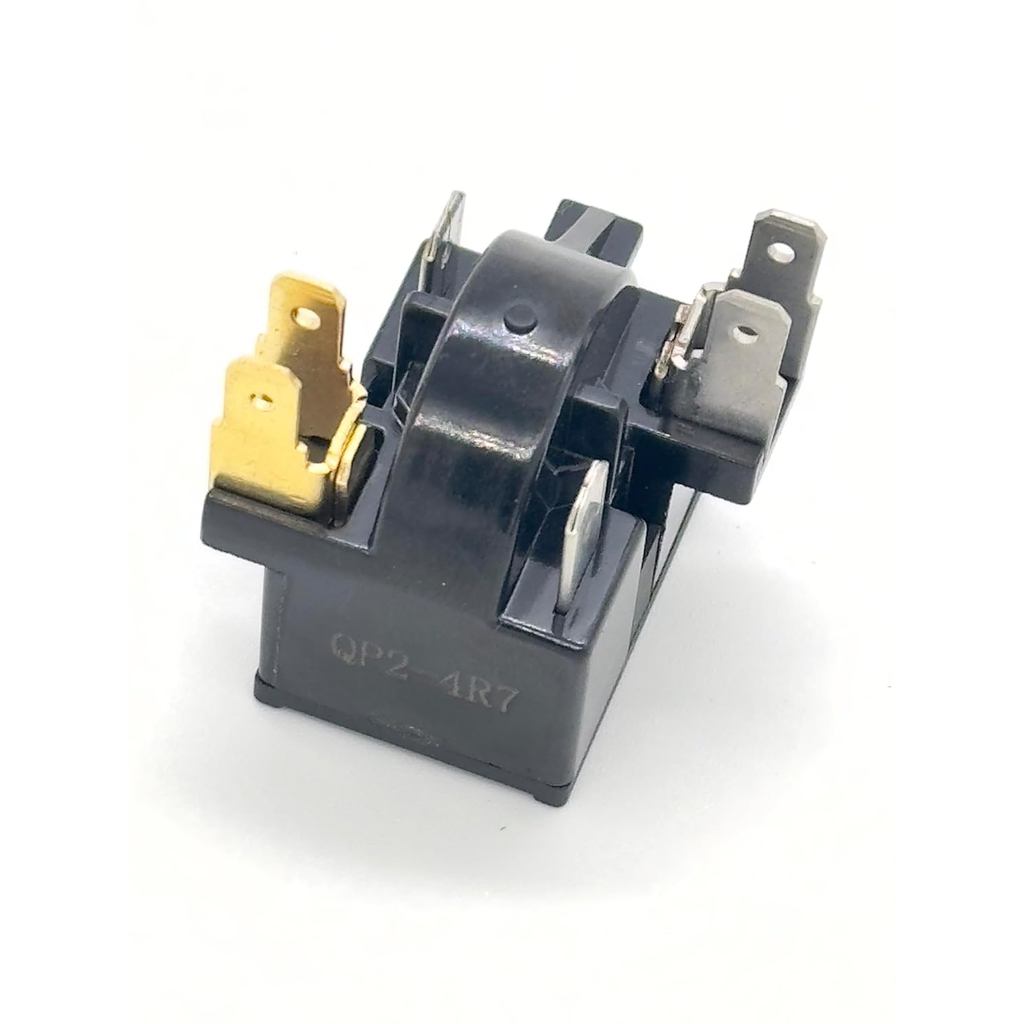 QP2-4R7 Start รีเลย์ตู้เย็น PTC Ohm 6 Pin สําหรับ Whirlpool Vissani Danby EdgeStar Summit Haier Iglo