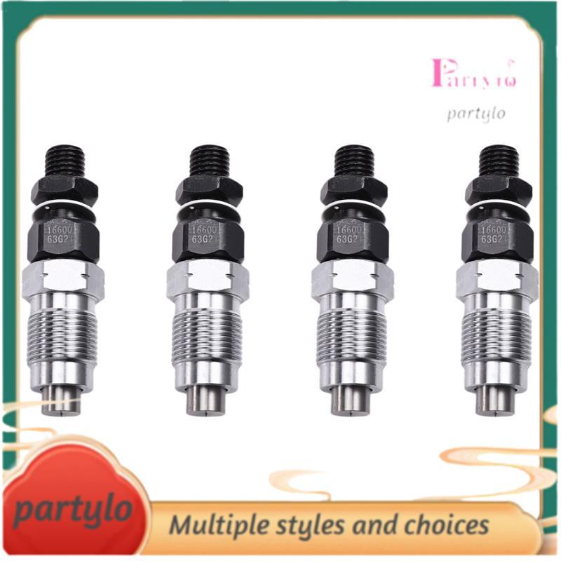 ใหม่ 16600-63G21 1660063G21 ชุดหัวฉีด 4 ชิ้นสําหรับ Navara QD32 D22 3.2L
