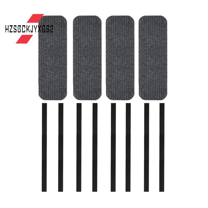 Hzsbckjyxgs4 ชิ้น RV ขั้นตอนครอบคลุม Rug19.5X7.5 นิ้วกาว RV บันไดครอบคลุม Mobile Home Step Mats อะไห