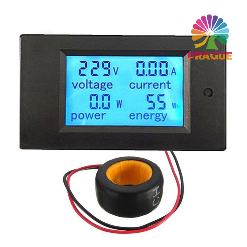 100A AC 80-260V Digital LCD Volt Watt Power Meter Volt Tester Volt Meter