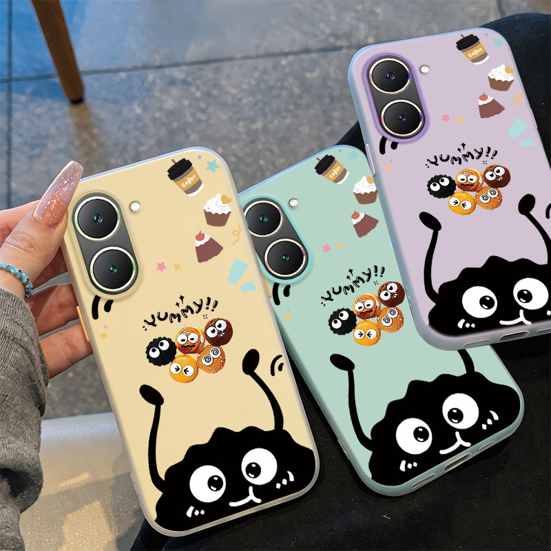 Jelly สี 2 in 1 สําหรับ VIVO Y03 4g Y18E Y18S Y18T Y28E Y18 4G Y28S 5G Y03T Y03A Y18i เคสโทรศัพท์ ha