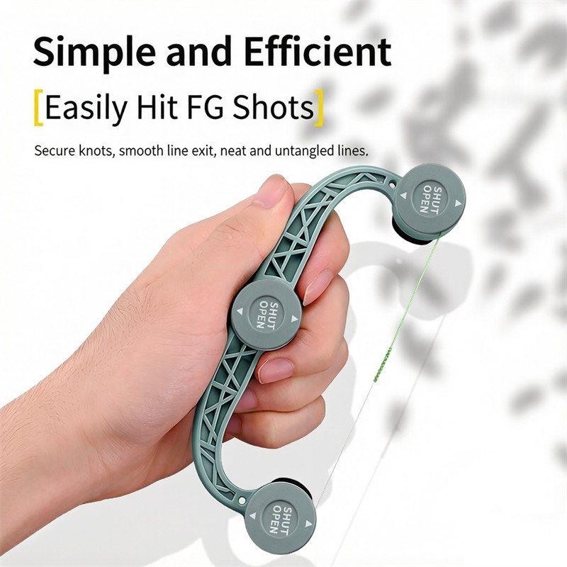 สายเบ็ด FG knotter, ลวดคาร์บอน PE เครื่องมือเสริมปมด่วน, อุปกรณ์ม้วนลวดด่วน