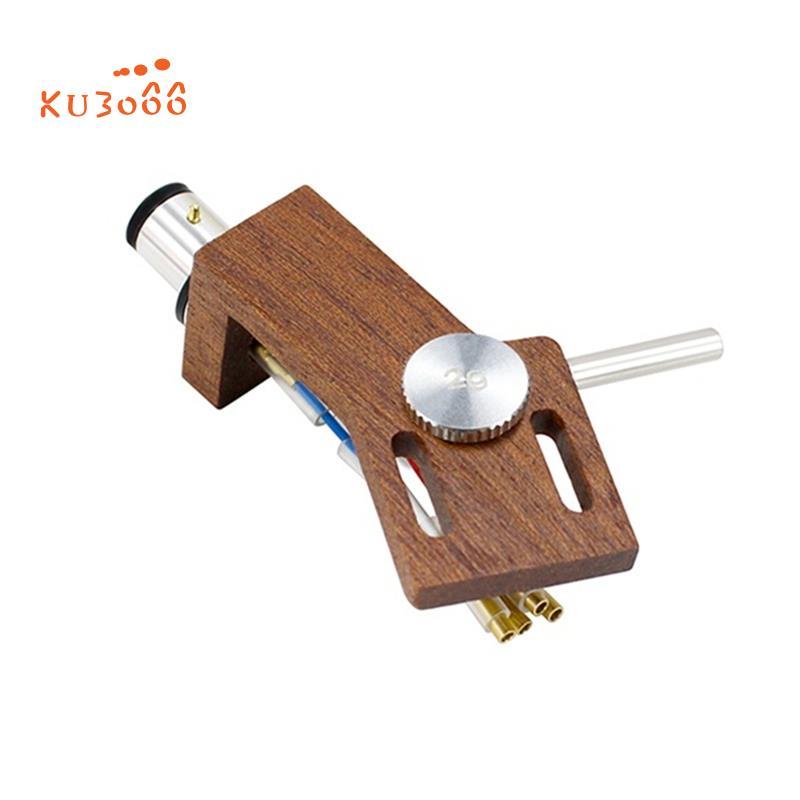 Vinyl Phono Wood Stand Turntable Phono Headshell Stand สําหรับเครื่องเล่นแผ่นเสียงไวนิล