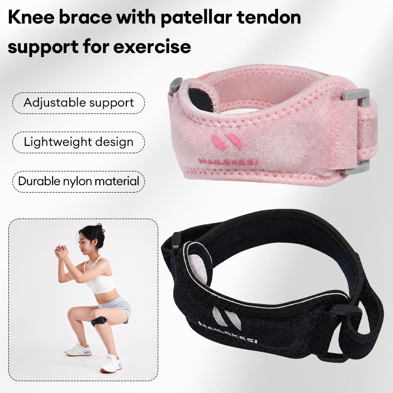 🌠🌠สายรัดเข่า พยุงสะบ้า Knee Support ที่รัดเข่าแบบปรับได้ ซัพพอร์ตเข่า ลดแรงกด สำหรับวิ่ง ฟิตเนส กีฬา