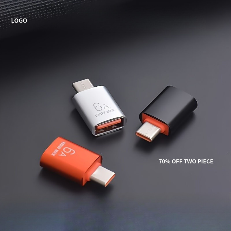 6A Alloy USB 3.1 ถึง Type-C ชายหญิง OTG Adapter Fast Charging Universal โทรศัพท์แล็ปท็อปเชื่อมต่อ