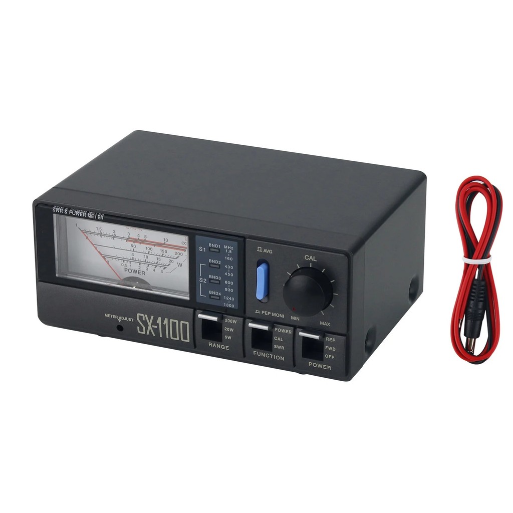 74F7 SX-1100 Original Quad-Band SWR Meter SWR Power Meter SWR Power Watt Meter