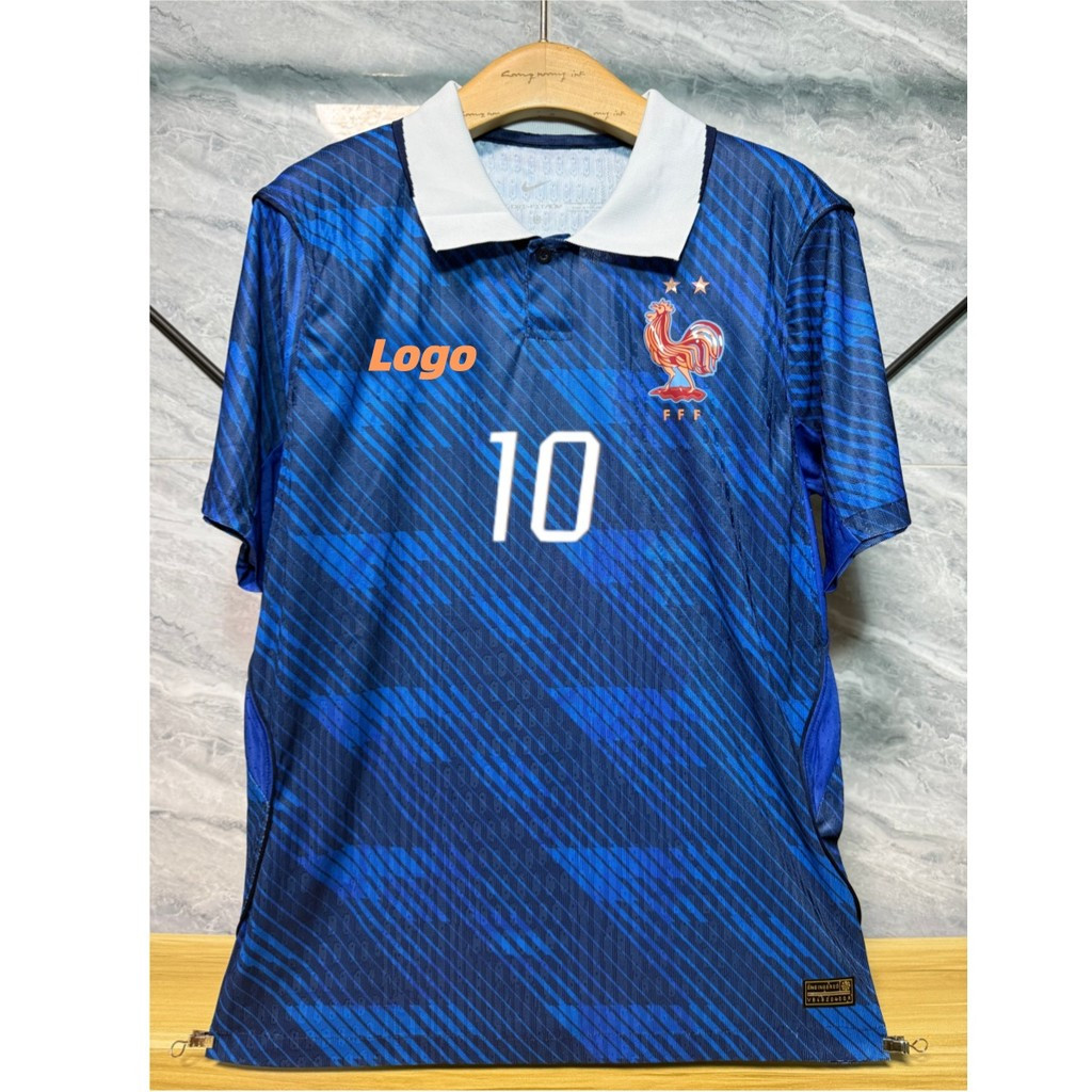 Player Issue France 2026/27 Mens Real France Home Short Sleeves Football Jersey T-Shirt