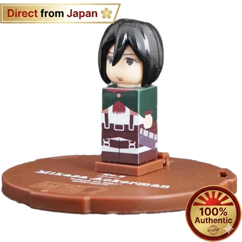 【Japan Quality】
Badge Figure "STICK HEADS - Attack on Titan / Mikasa Ackerman"