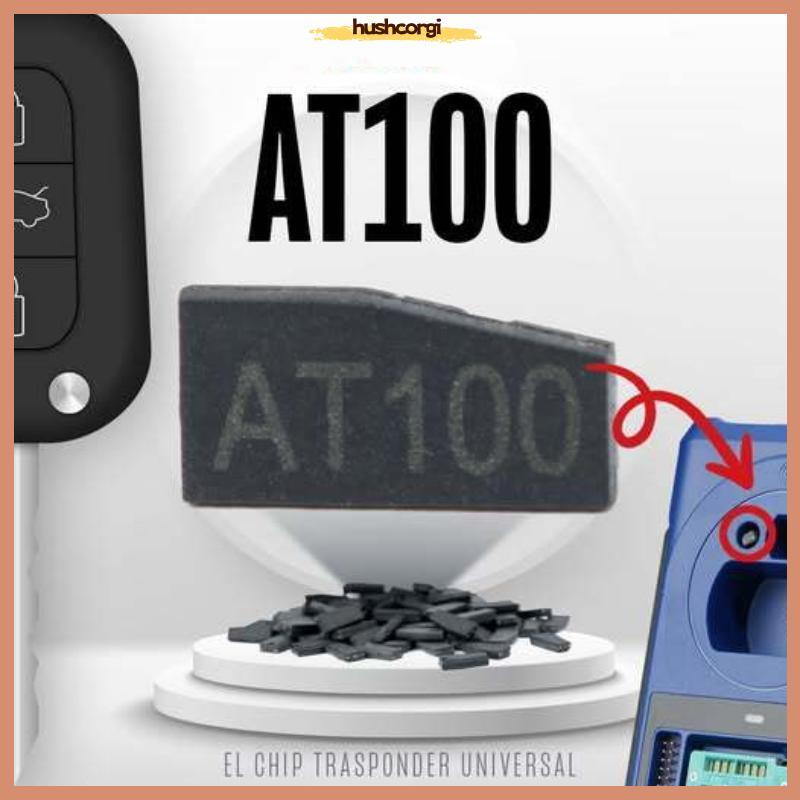 [hushcorgi] 1/5 ชิ้นยานพาหนะ Key Programming อุปกรณ์เสริม AT100 Universal Super Transponder ชิปสําหร