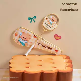 VICTOR X Butterbear ไม้แบดมินตัน รุ่น TK-BUTTER BEAR แถมเอ็น VBS พร้อมซอง ( โปรดอ่านรายละเอียดก่อนสั