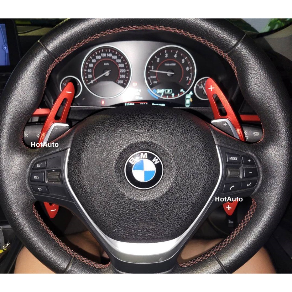 【NEW】 BMW พวงมาลัยอลูมิเนียมคันเกียร์ Paddle Shift BMW F30 F31 F32 F10 F20 F22 X1 X4 Z4 2,3,4,5,6,7 