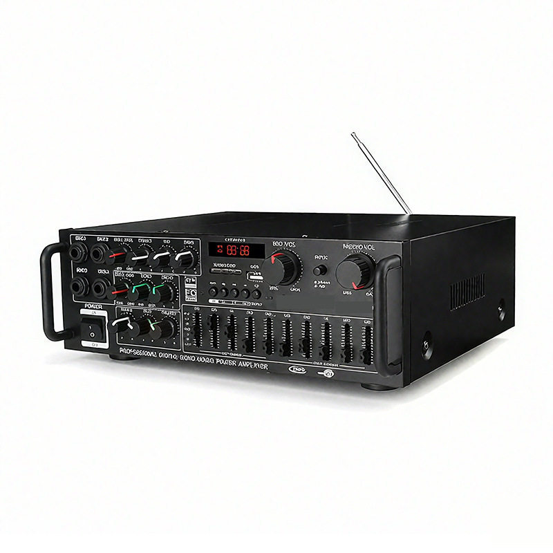 [Taohao Goods] เครื่องขยายเสียงในครัวเรือนกําลังสูงขายร้อน 12V220V บลูทูธ EQ Balancer รถกลางแจ้ง K-S