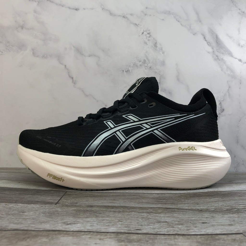 รองเท้าลําลองระบายอากาศได้สบาย NIMBUS 27 Cushioning Shock Absorption รองเท้าวิ่งกีฬา E4LM