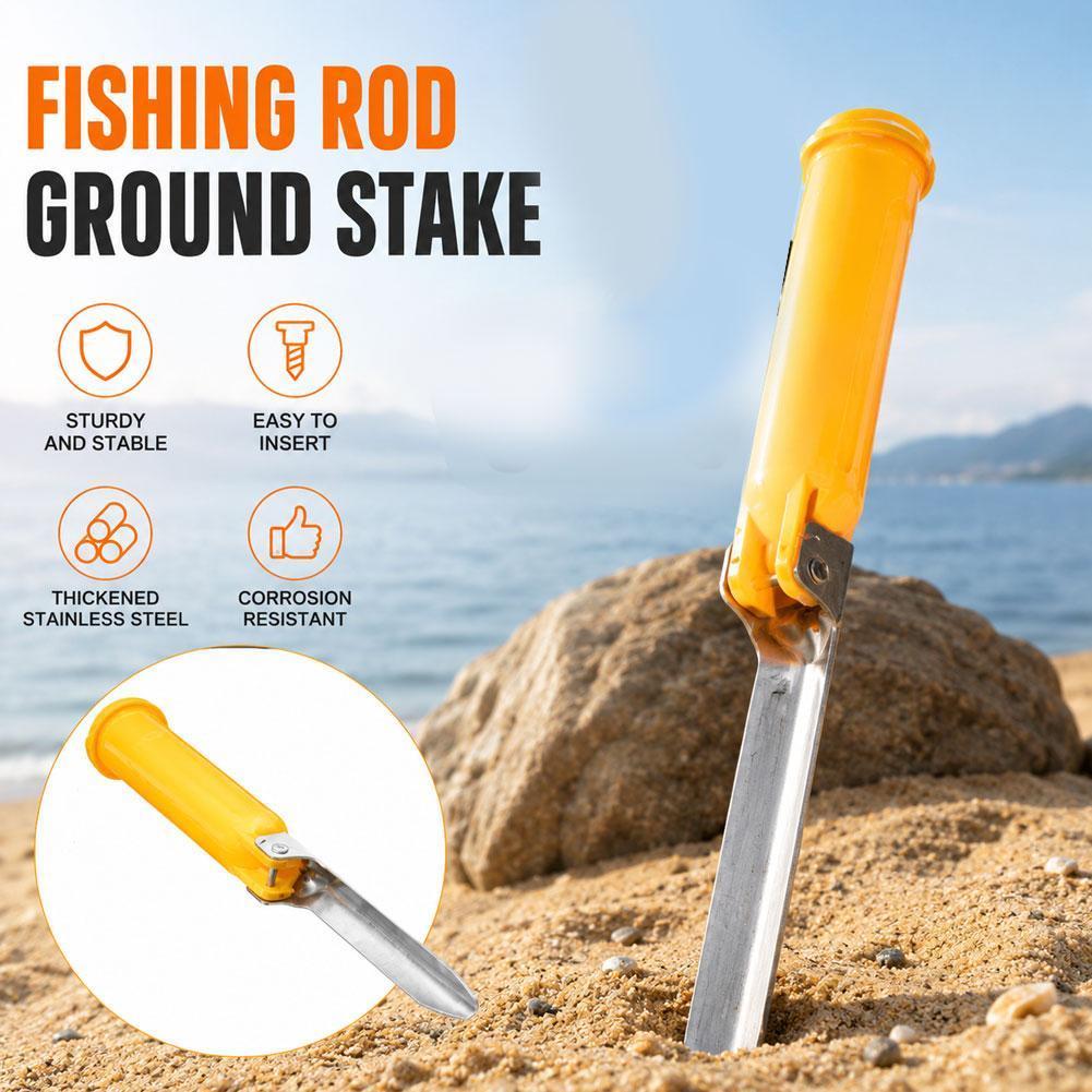 Sea Rod ผู้ถือตกปลา Rod Stand Ground Spike Tube Multifunctional Rod สําหรับ Casting C6h5 LENZMOS