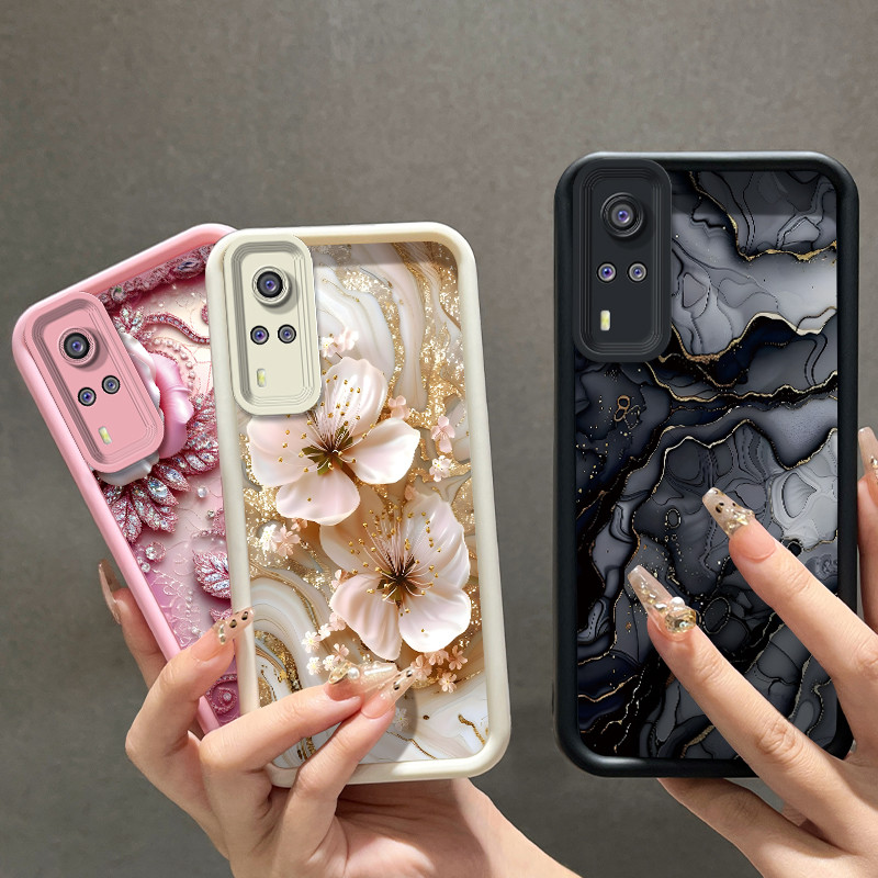 Bestseller Pretty Flowers เคสโทรศัพท์สําหรับ Vivo Y51 (2020, ธันวาคม)/Y51a 4G/Y31 2021/Y51s 4G/Y53s 
