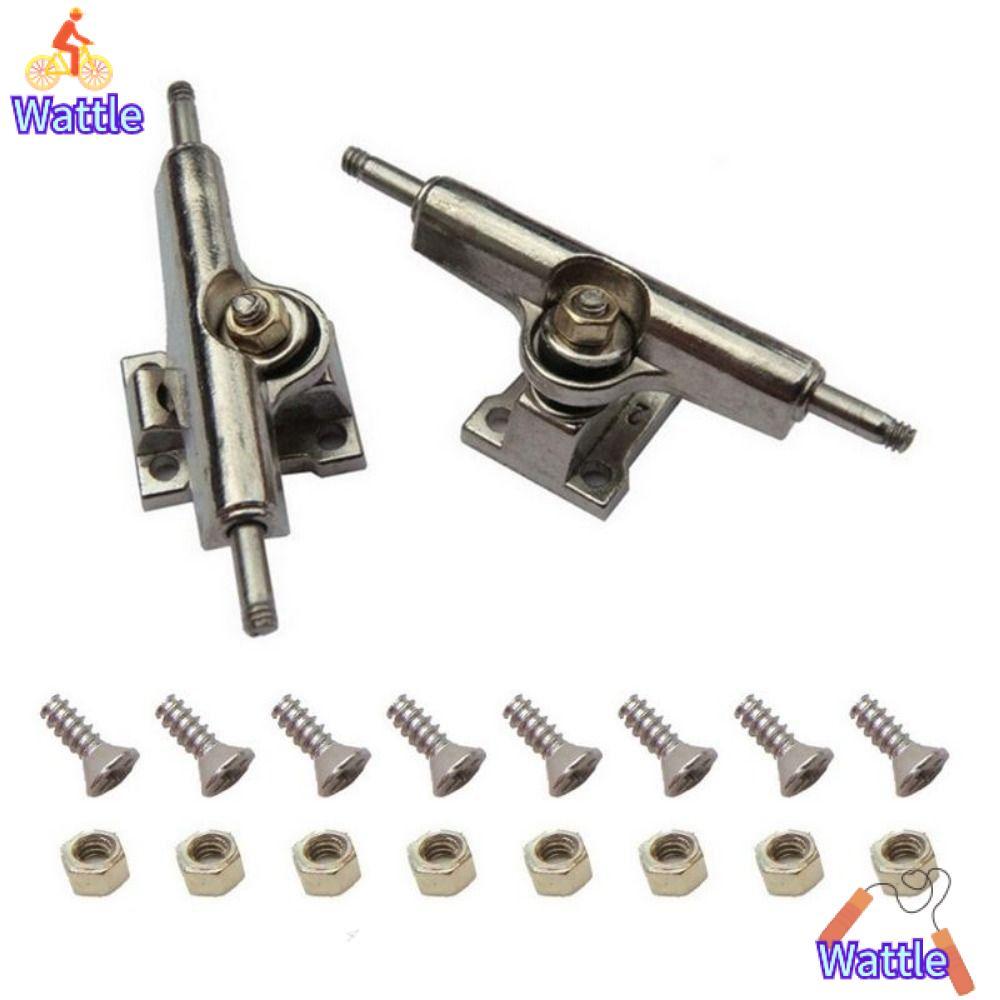 WATTLE 2 ชิ้นแบริ่ง Deck Brackets, ของเล่นงานอดิเรกสะสมกับถั่ว Fingerboard รถบรรทุก, รุ่น Mini Truck