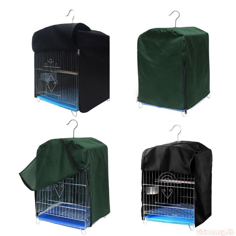 Vision Bird CAGE Shade Light Cover Blackout Shade สําหรับ Parakeets กรงสี่เหลี่ยม