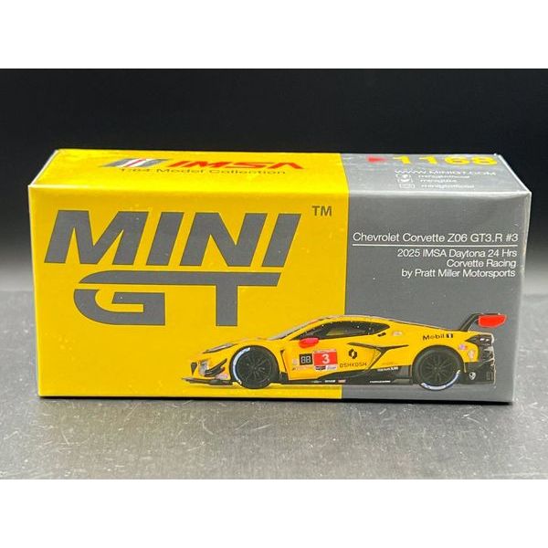 MINIGT Chevrolet Corvette Z06 GT3.R #3 Corvette Racing IMSA Daytona 24 Hrs