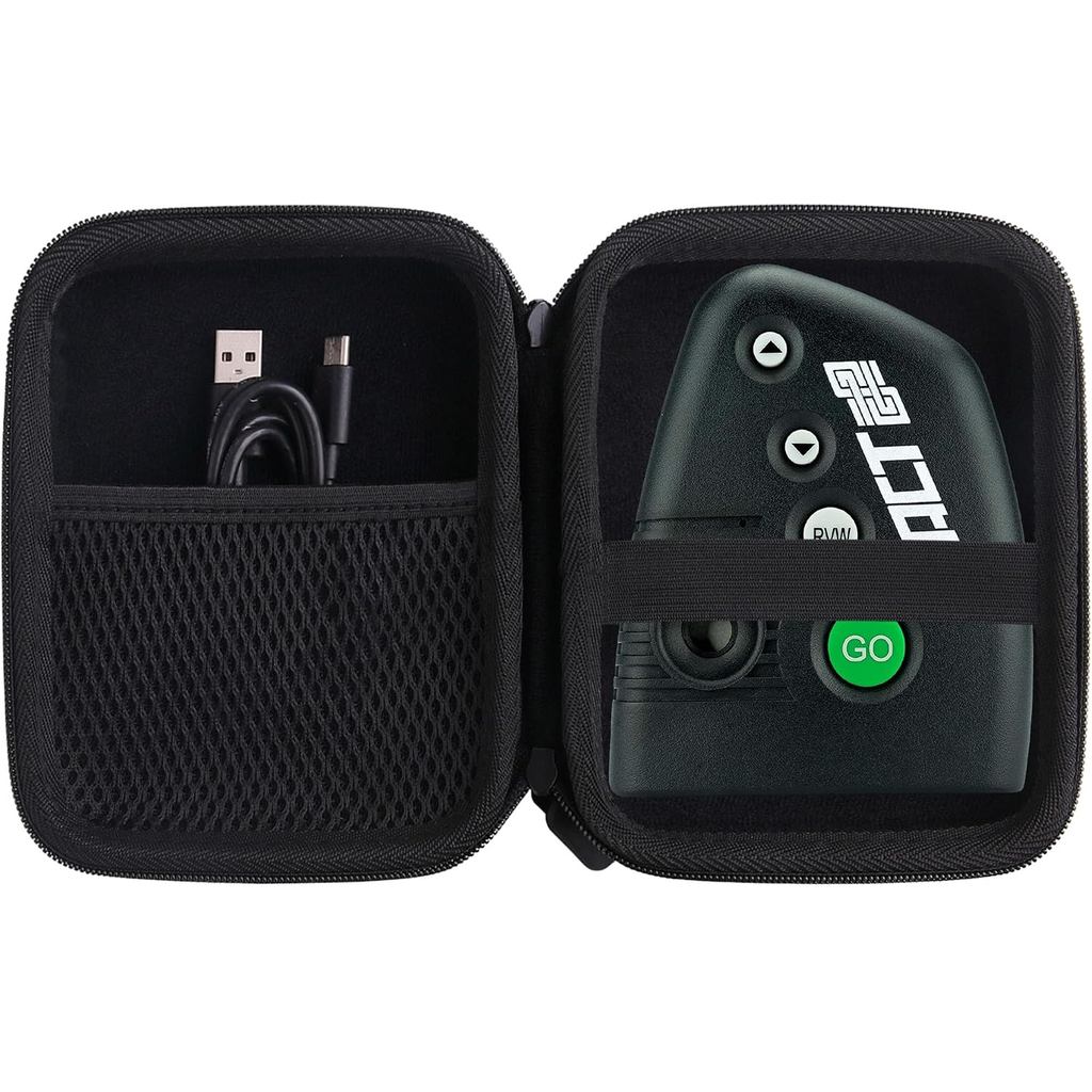 Hard EVA Carrying Storage Case เข้ากันได้กับ Pact Club Timer III/Crenix Professional Shot Timer Stor