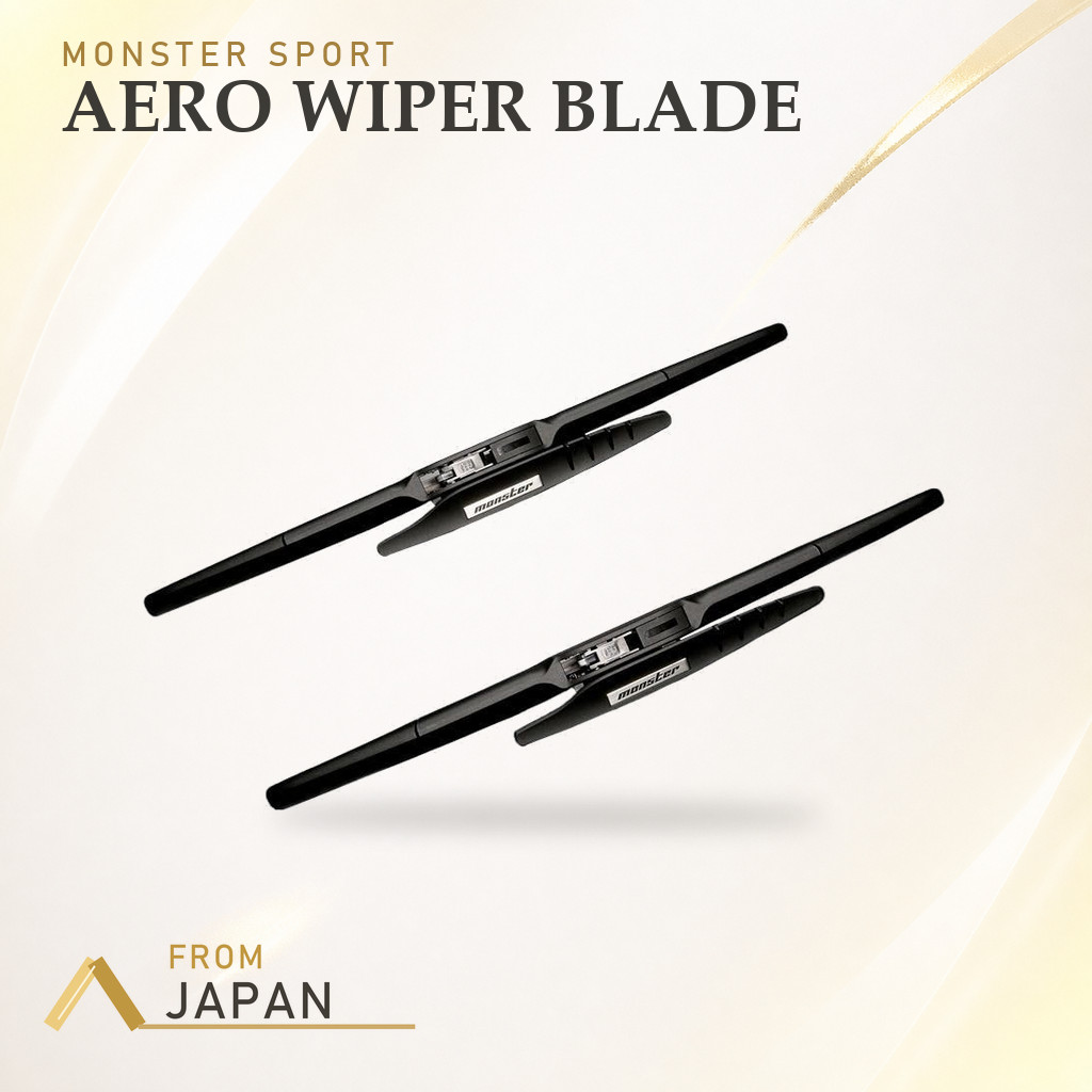 MONSTER SPORT Aero Wiper Blade Set Suzuki Jimny Hustler Alto Swift ZC33S ZC31S ZC32S 763500-5500M