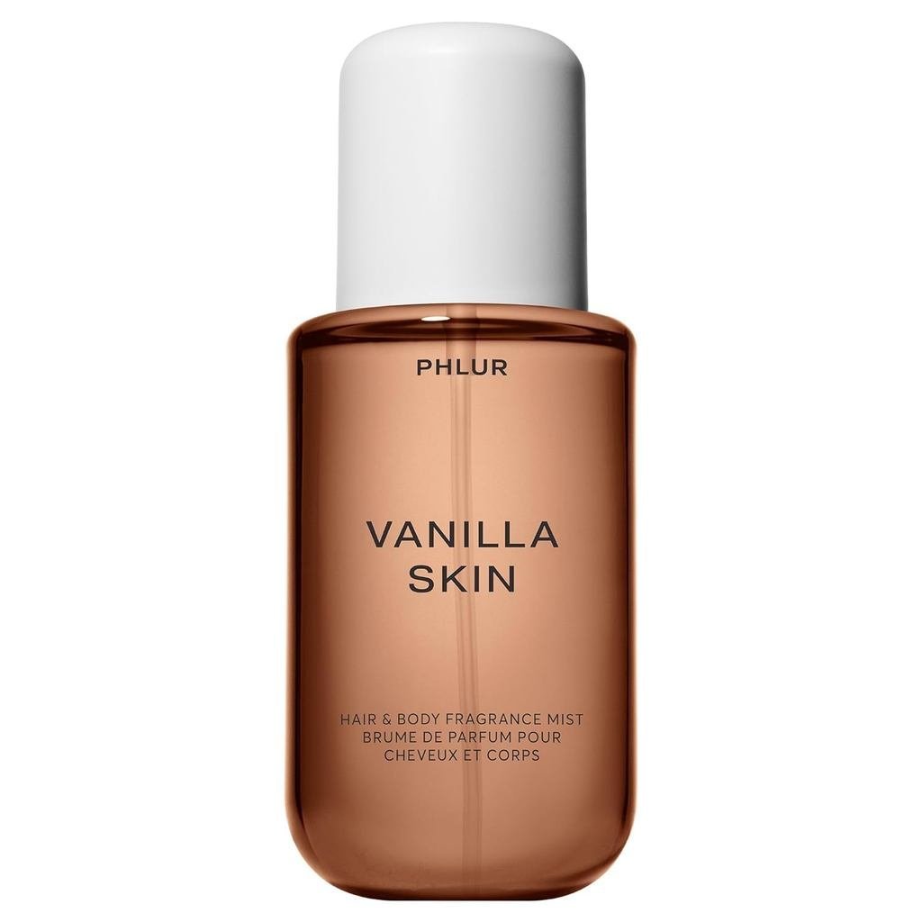 PHLUR Vanilla Skin Body Mist, 8 Fl Oz - Hair and Body Perfume for Women, Vanilla Perfume Body Spray 