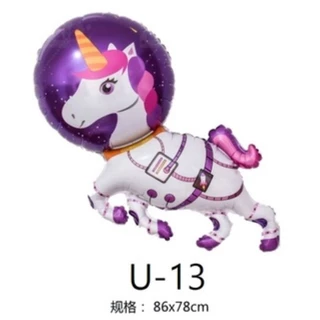 ลูกโป่งฟอยล์ อวกาศ ลูกโป่งนักบินอวกาศ จรวจ ยานบินUFO เครื่องบิน ใช้ตกแต่งวันเกิด (U)