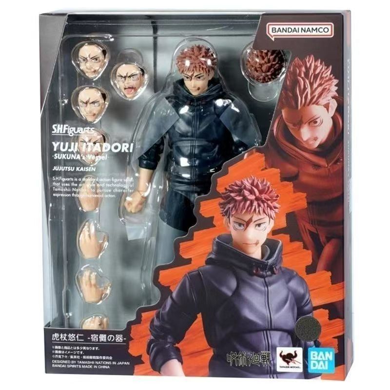 【พร้อมส่ง】 ฟิกเกอร์ S.H.Figuarts Jujutsu Kaisen Yuji Itadori ยูจิ อิตาโดริ Action Figure SHF Anime F