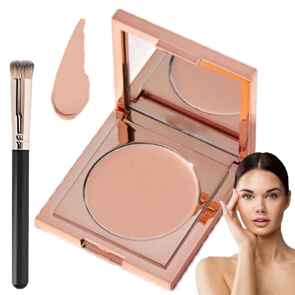 Velaré CC Undereye Corrector - Ouvene Color Corrector W/Brush, Velare CC Under Eye Correction Cream,