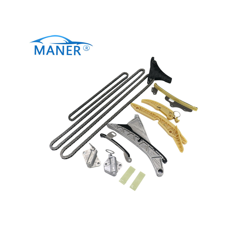 Premium-MANER Motor EA839 ไกด์โซ่ไทม์มิ่ง Tensioner Kit 06M109229AA สําหรับ Audi A6 A7 A8 Q5 Q7 Q8 P