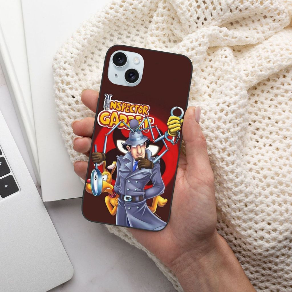 Inspector Gadget สไตล์ใหม่ Drop-Proof เคสโทรศัพท์สําหรับ IPhone 17 Pro Max 16 Pro 15 Pro