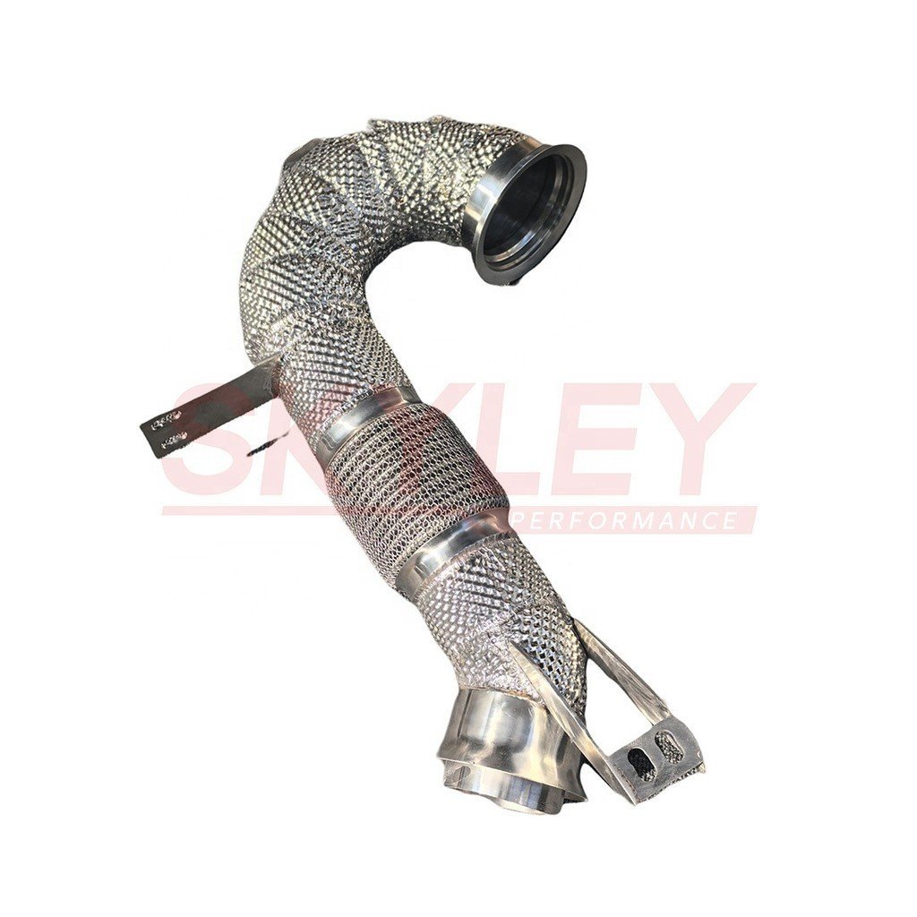 โรงงานขายตรง Benz AMG M256 ส่วนหัว GT50 GT53 GLE53 GLS53 E53 2018+Downspout Performance