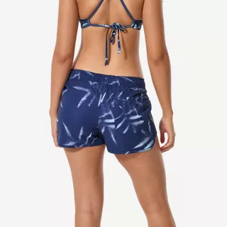 Decathlon Women’S Surfing Swim Shorts กางเกงว่ายน้ำโต้คลื่นขาสั้นสำหรับผู้หญิง รุ่น Tini - Navy Blue