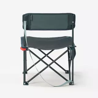 Decathlon Folding, Compact Low Camping Chair - 100 เก้าอี้สนามทรงเตี้ยพับได้ รุ่น 100 - Blue