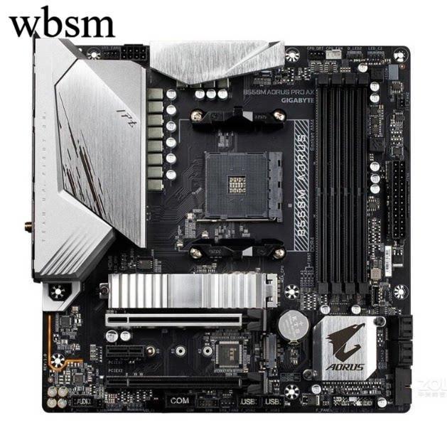 [คอลัมน์เมนบอร์ด] Gigabyte B550M AORUS PRO AX AM4 เมนบอร์ดคอมพิวเตอร์เดสก์ท็อปรองรับ 5700G R9 5950x