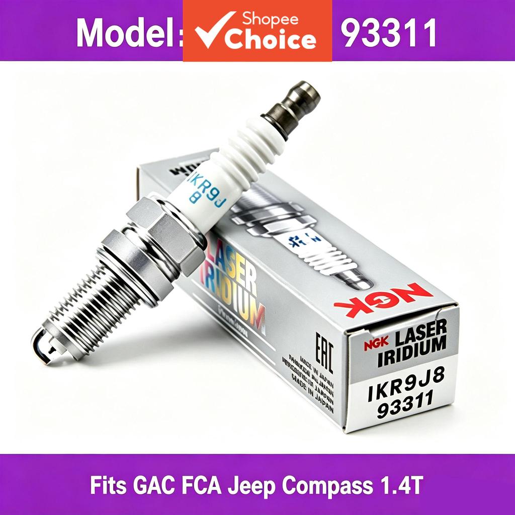 Ngk Iridium Platinum Spark Plug Ikr9j8 93311 Fast จุดระเบิด Anti-oil Fouling 1/4 ชิ้น