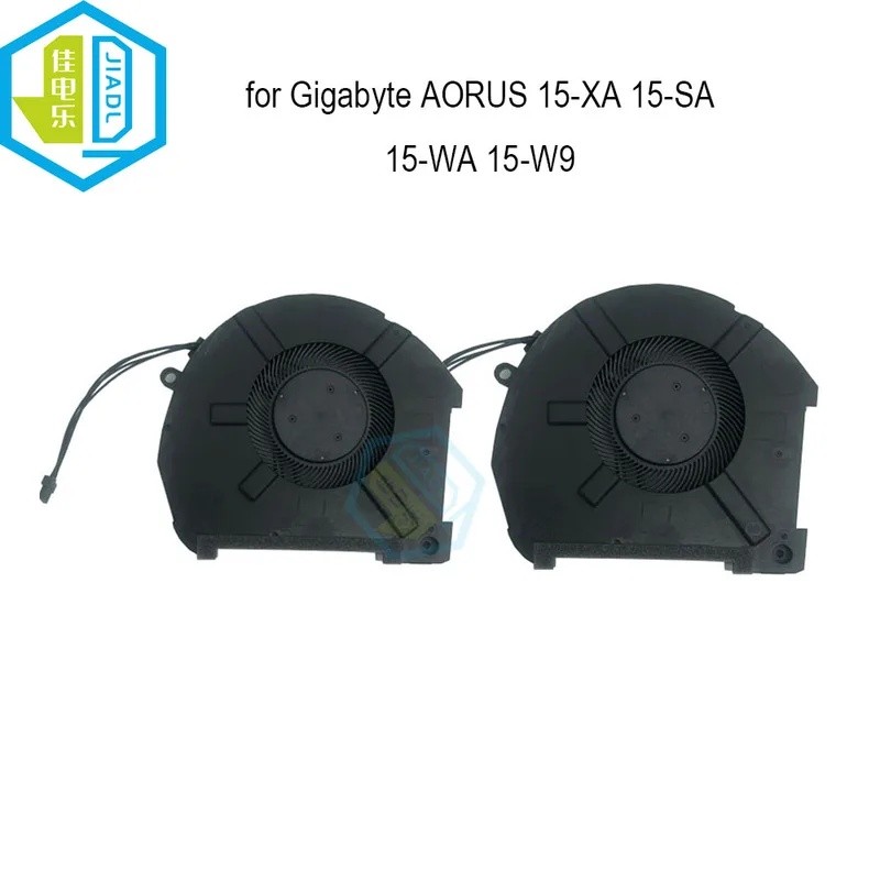 12V คอมพิวเตอร์ CPU GPU พัดลมระบายความร้อนสําหรับ Gigabyte AORUS 15-XA 15-SA 15-WA 15-W9 0FLFX0000H 
