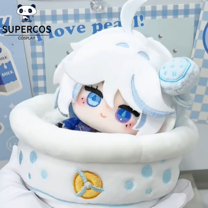 Genshin Impact Furina ตุ๊กตา 10 ซม.น่ารักตุ๊กตาอะนิเมะจี้ของเล่นของขวัญ