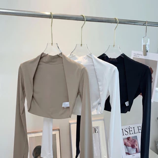 【YOGATRUTH】เสื้อแขนยาว แบบบาง เข้ารูป เหมาะกับใส่เล่นโยคะ สไตล์สปอร์ต