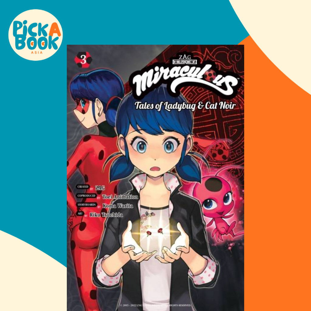 Miraculous: Tales of Ladybug & Cat Noir (มังงะ) 3 โดย (ฉบับสหราชอาณาจักรปกอ่อน)
