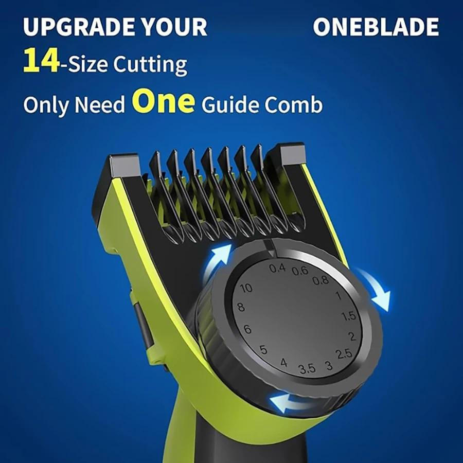 เปลี่ยนหวีผิวสําหรับ Philips Oneblade Pro QP2520 QP2530 QP2620 QP2630 QP6510 QP6520 Beard Trimmer