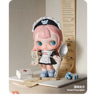 POP MART TINYTINY-Act 1: Sweet Food Therapy Series Figure-Made Mystery Box ของแท้รุ่นอินเทรนด์เล่น