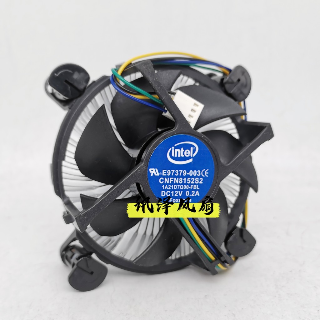 Intel Intel Intel i3+i5+i7+หม้อน้ํา CPU คอมพิวเตอร์ Universal E97379-003/001 พัดลมควบคุมอุณหภูมิ