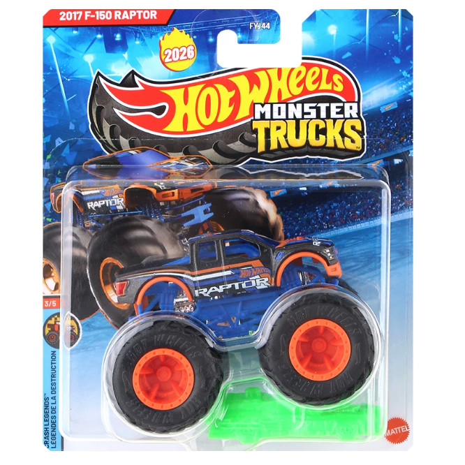 รถบรรทุกมอนสเตอร์ล้อร้อน - 2017 F-150 Raptor Mini Car Toy