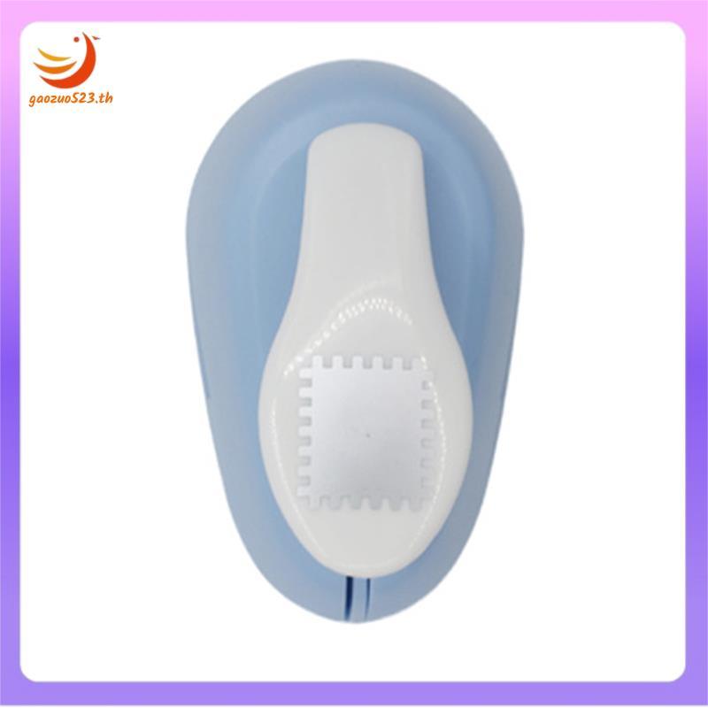 [gaozuo523.th] Stamp Shape Embosser Toothed Puncher Embosser