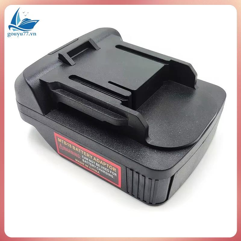 สําหรับตัวแปลงอะแดปเตอร์แบตเตอรี่ลิเธียม 18V สําหรับ 18V Li-Ion แบตเตอรี่เครื่องมือไฟฟ้าเจาะ